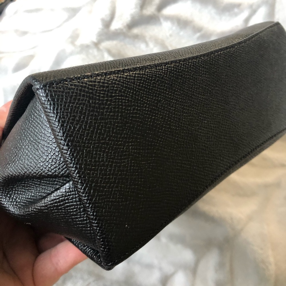 Coach Avary black crossgrain leather crossbody - Picture 7 of 12